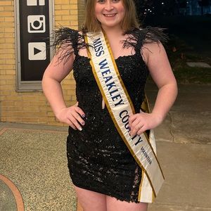 Sherri Hill Black Cocktail